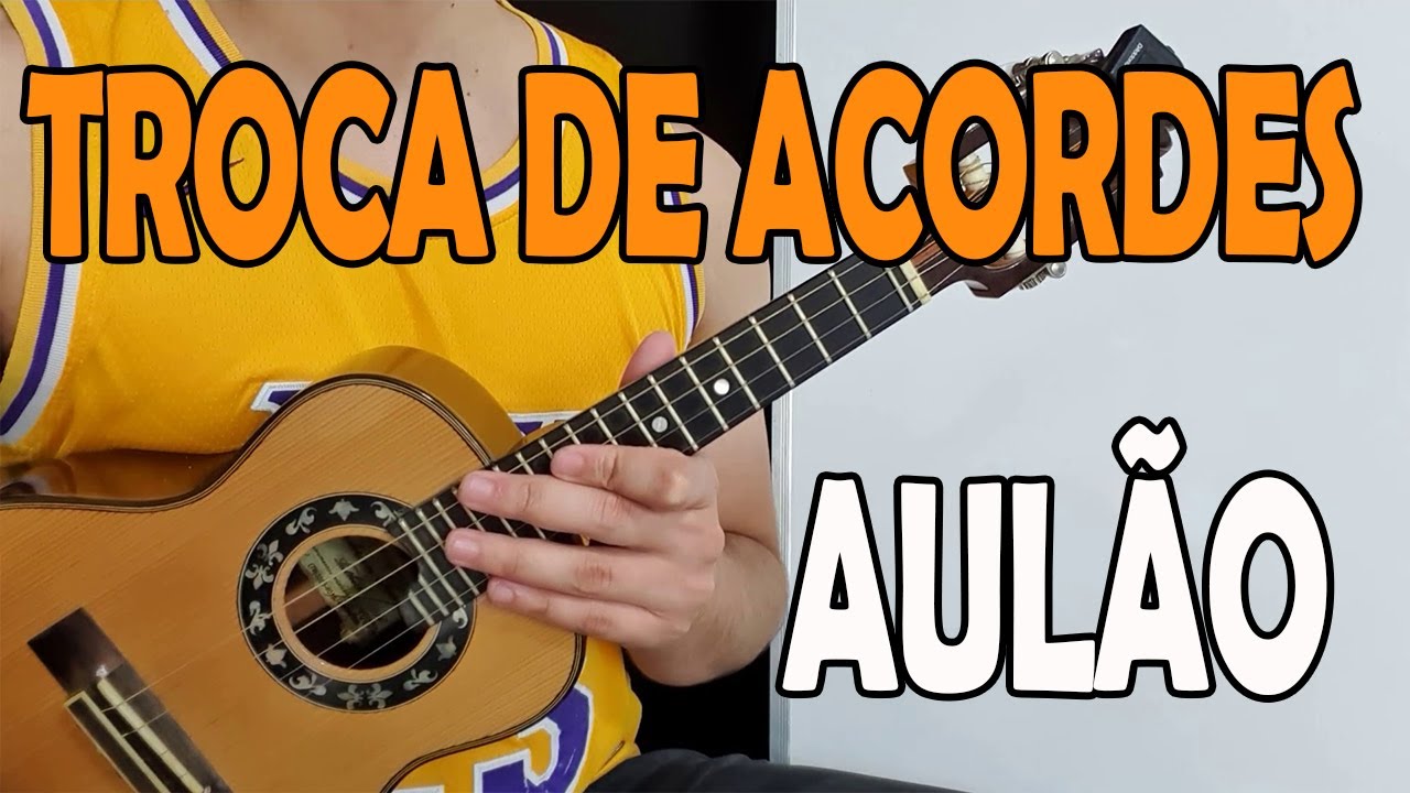 EXERCÍCIO INCRÍVEL PARA TROCA DE ACORDES NO CAVAQUINHO - AULA DE CAVAQUINHO - LÉO SOARES