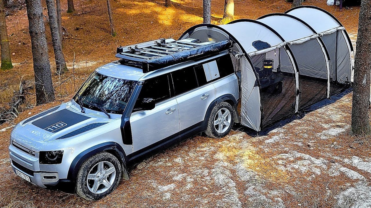 💰 КЕМПИНГ НА МИЛЛИОН ДОЛЛАРОВ ?? 🚀HI-TECH FUTURE OUTDOOR LIMITED / Land Rover DEFENDER