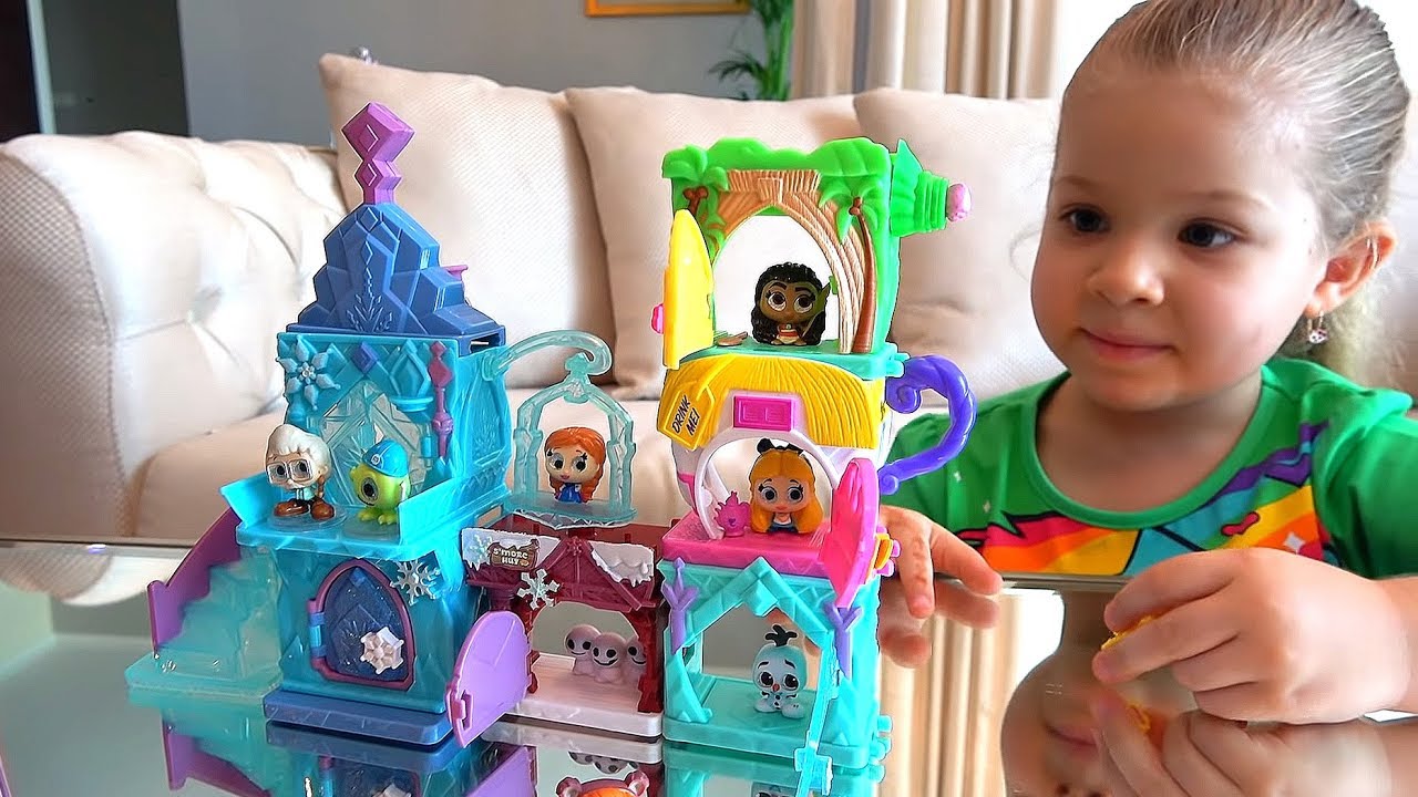 Диана открывает игрушки Disney Doorables