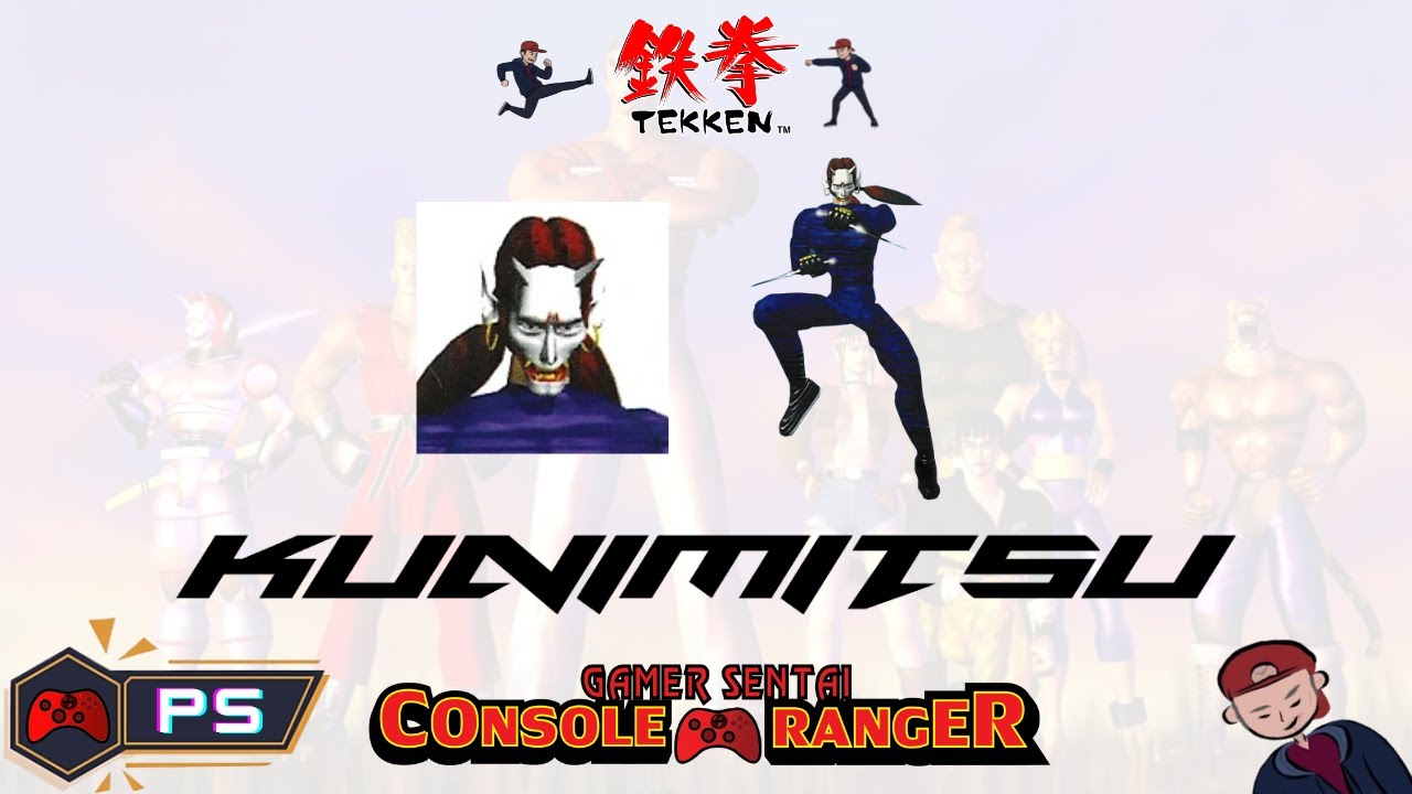 TEKKEN 1 - Kunimitsu [Arcade Mode] - [Tekken Project] [No Commentary]