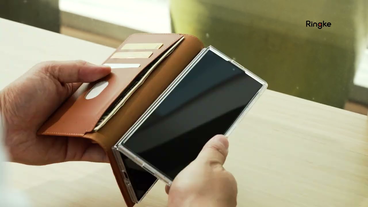 Galaxy Z Fold 7 Folio Grip Wallet Magnetic