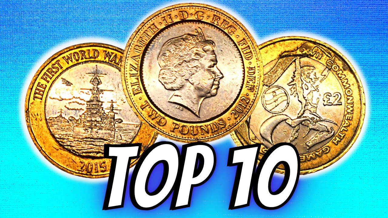 Queen Elizabeth II's Rarest and Most Valuable &pound;2 Coins (UK Circulation)