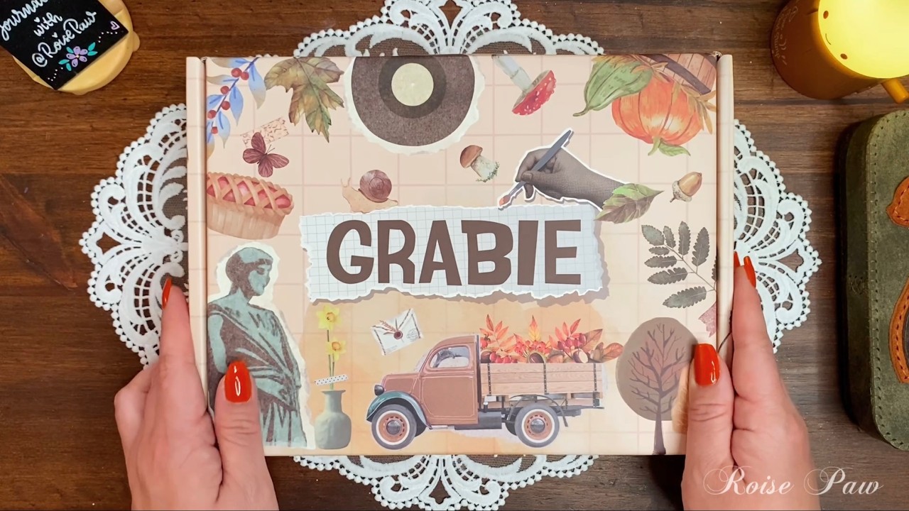 ASMR | Harvest Time Theme 🥕🥔🌽 ft. Grabie | Unboxing and Relaxing Collage
