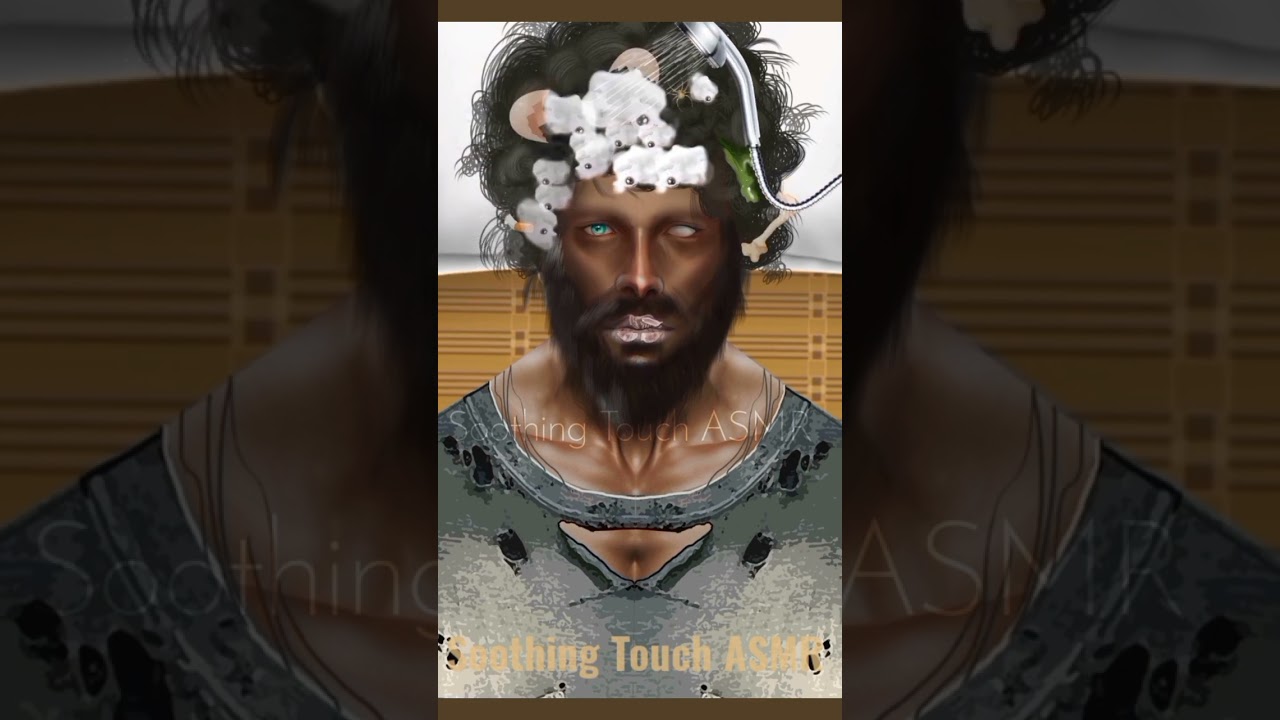 part 1 || Makeup and treatmemt of a Homeless guy || ASMR Animation || #shorts #asmr #homeless