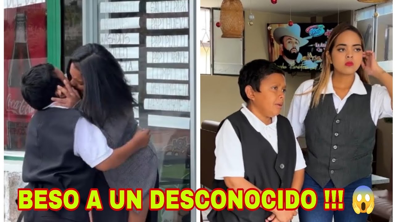 Mujer humilde besa a un extraño para salvarse al descubrir un gran secreto. 