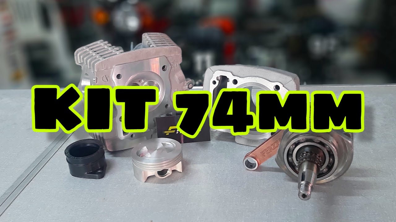 Kit 74mm cg150! 274cc! 🔥🚀 Veja como é! O que vai! Como é feito e qual é o valor!