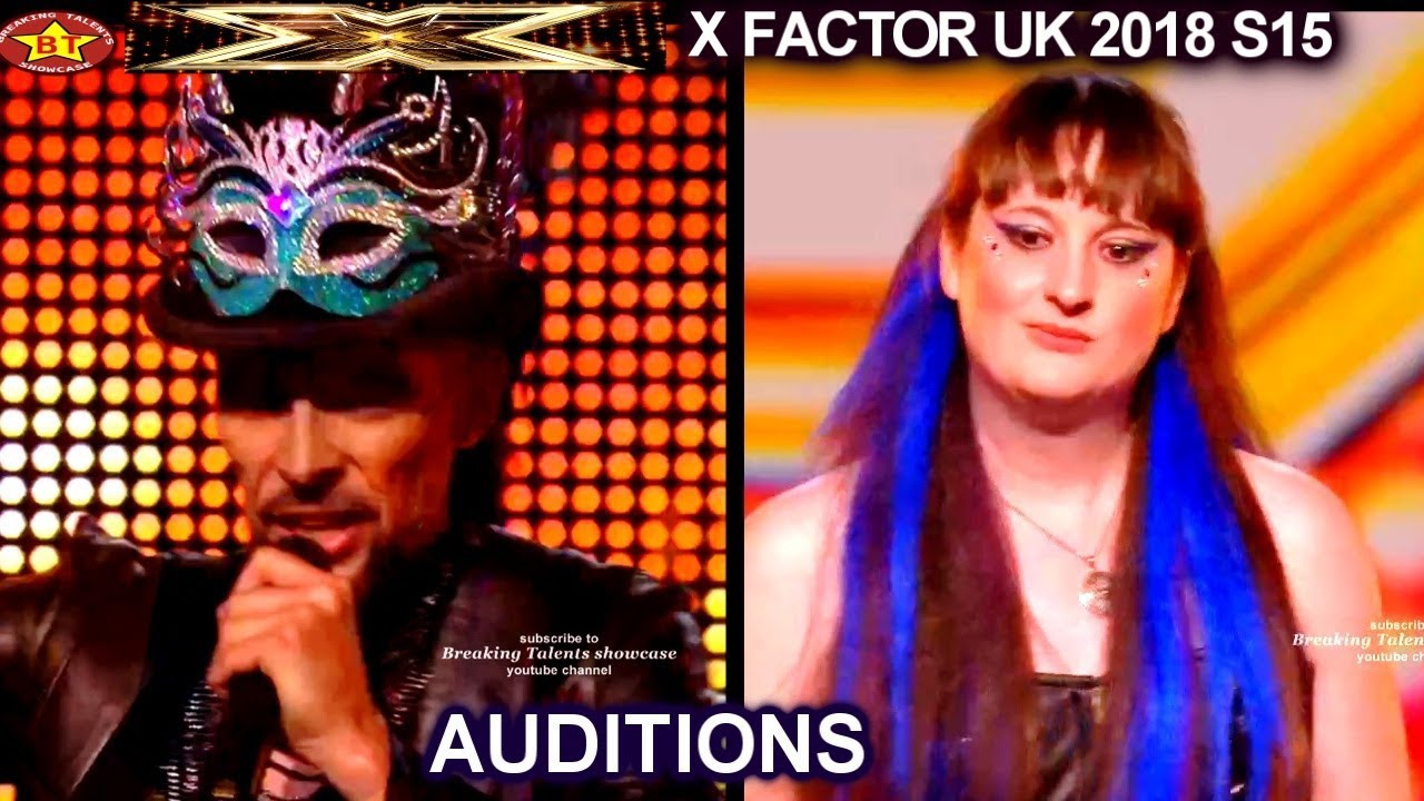 AUDITIONS Fails Ross Alexander In Costumes - Livia & The Elementals week 1 X Factor UK 2018