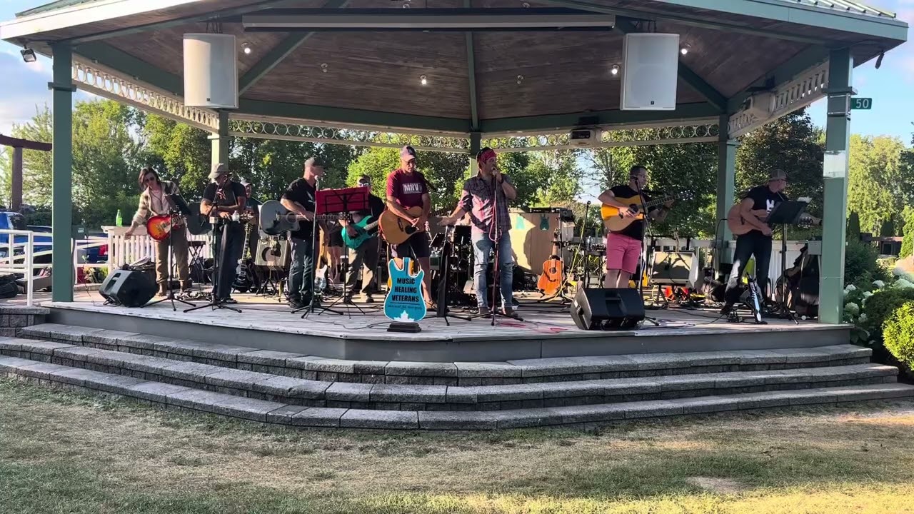 Music Healing Veterans ll, Pembroke Waterfront, up first!