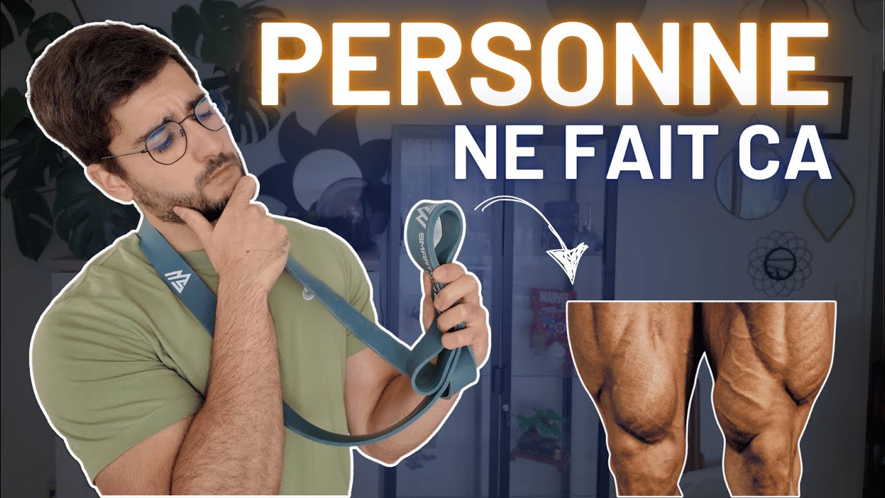 ELASTIQUES de musculation : +10cm de CUISSE avec cette ASTUCE (+ bonus si tu utilises smartworkout)