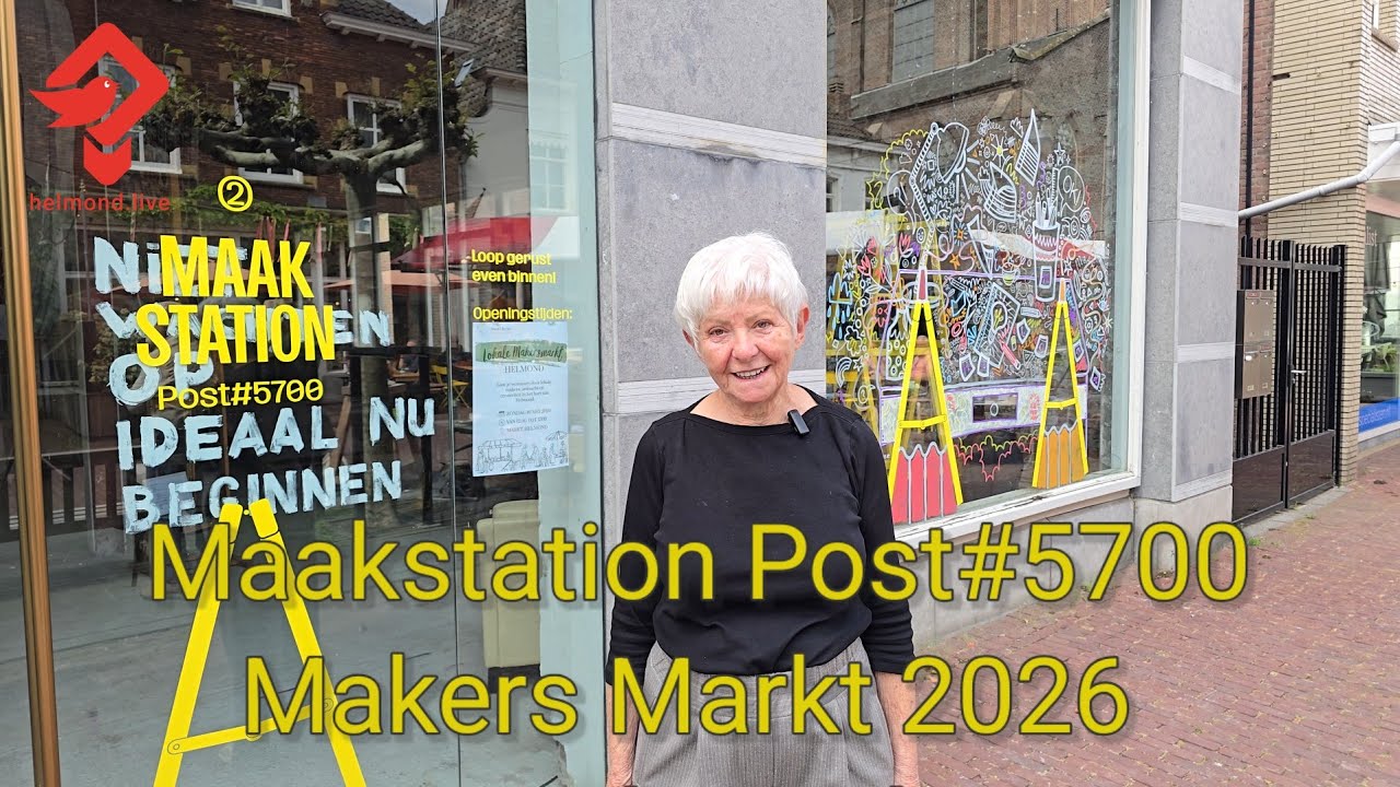 Maakstation Post#5700 l Makers Markt 2026 l Helmond