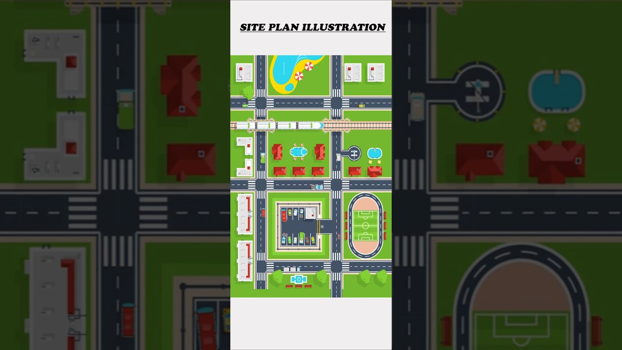 Site Plan Animation #SitePlan #3DAnimation