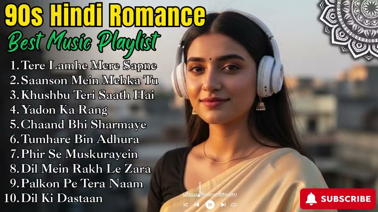 💑 Soft Romance in Harmony | Gentle 90s Bollywood Duets