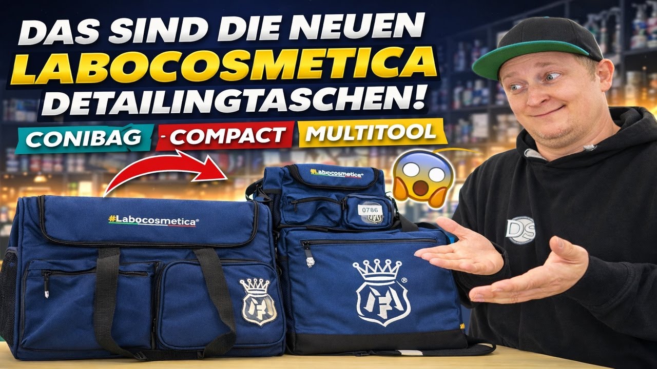 Das sind die neuen Labocosmetica Detailingtaschen! Conibag – Compact – Multitool - Alle Infos! 🔥🧽