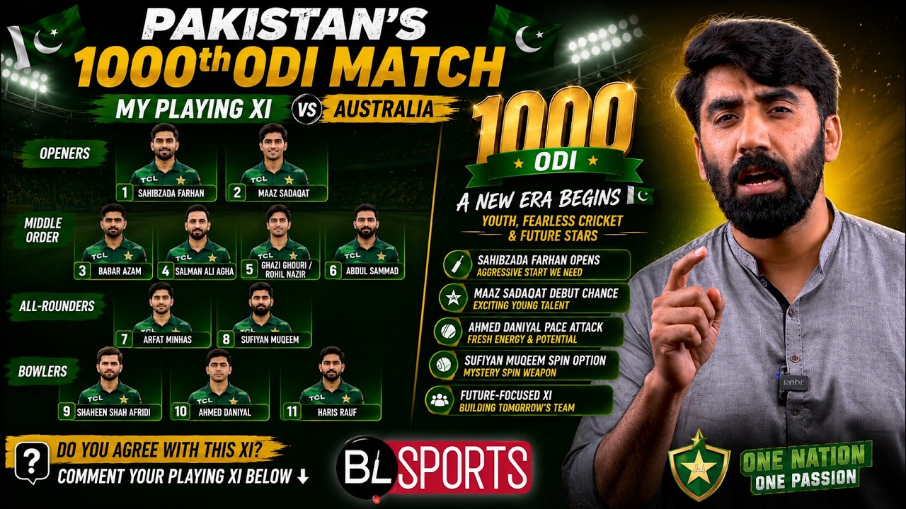 PAK vs AUS: Pakistan Ki Strongest Playing XI Kya Honi Chahiye?