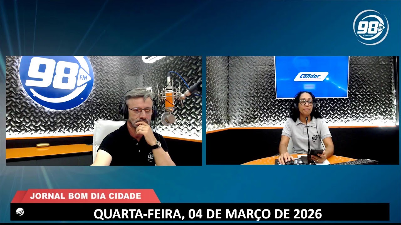 NO AR JORNAL BOM DIA CIDADE QUARTA-FEIRA 04/03