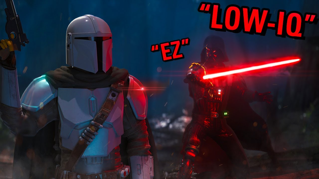 Я сразился с одним из самых токсичных игроков Battlefront 2 в матче-реванше 1 на 1! (Battlefront 2)