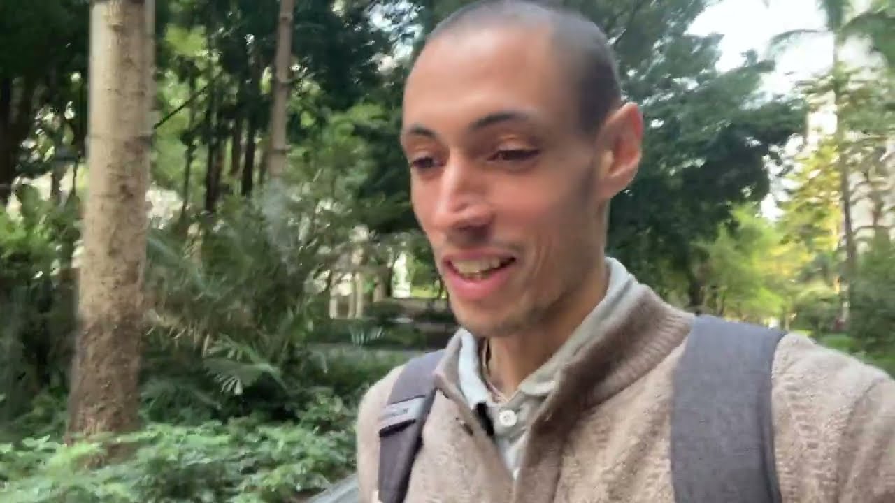 Krishna preaching adventure! Mission to yoga center in China!