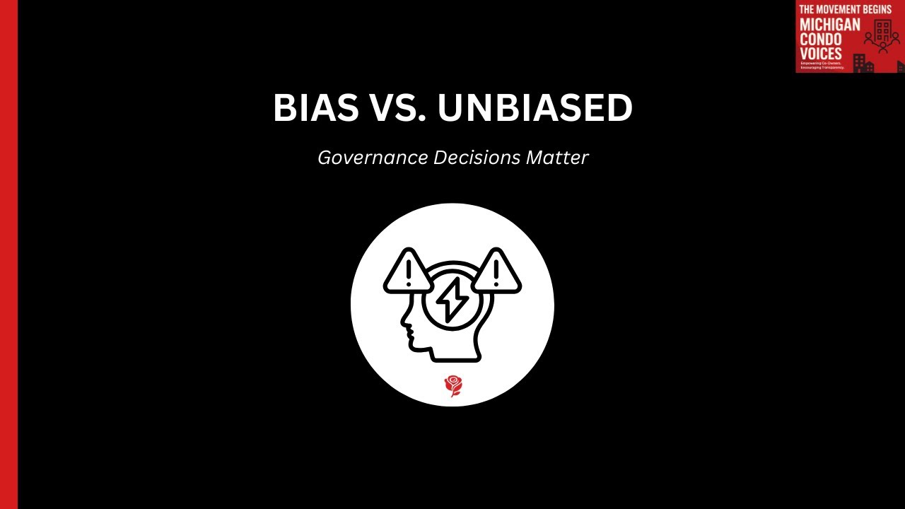 Bias vs. Objectivity: Why It Matters in HOA Governance