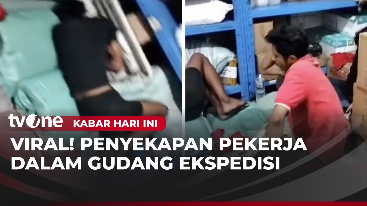 5 Pekerja Diduga Disekap di Gudang J&T | Kabar Hari Ini