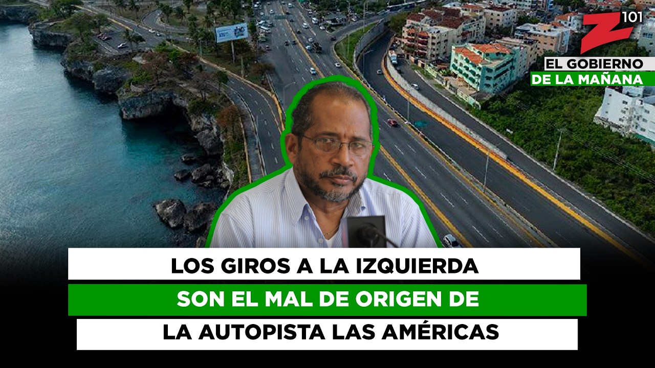 Los giros a la izquierda son el mal de origen de la autopista Las Américas