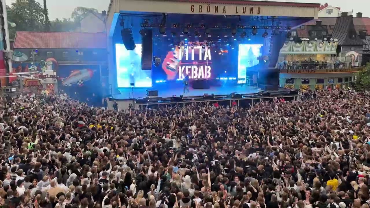 Soppgirobygget - Fitta och kebab - Live - Gröna Lund - Stockholm 2025