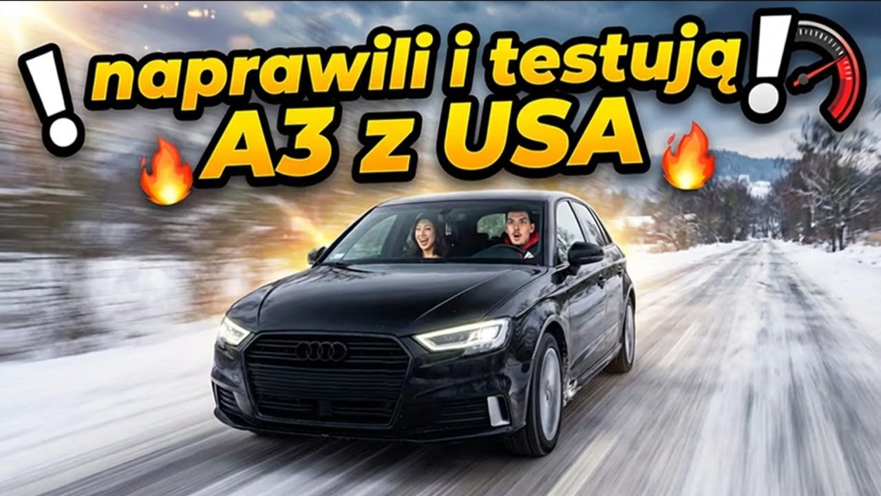 AUDI A3 2.0 Turbo Quattro - prezentacja i omówienie importowanego samochodu z USA