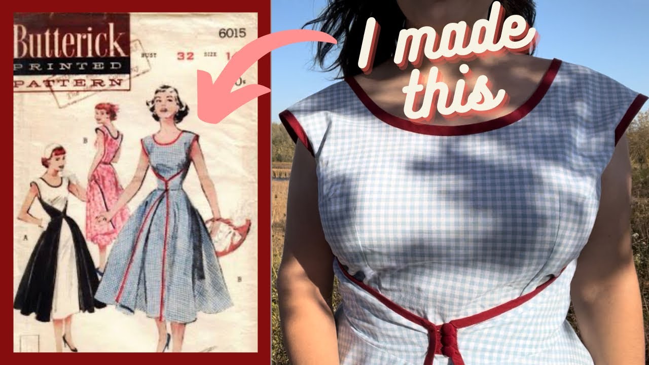 I took the Walkaway Dress Challenge! Butterick 6015 | Seams Sketchy