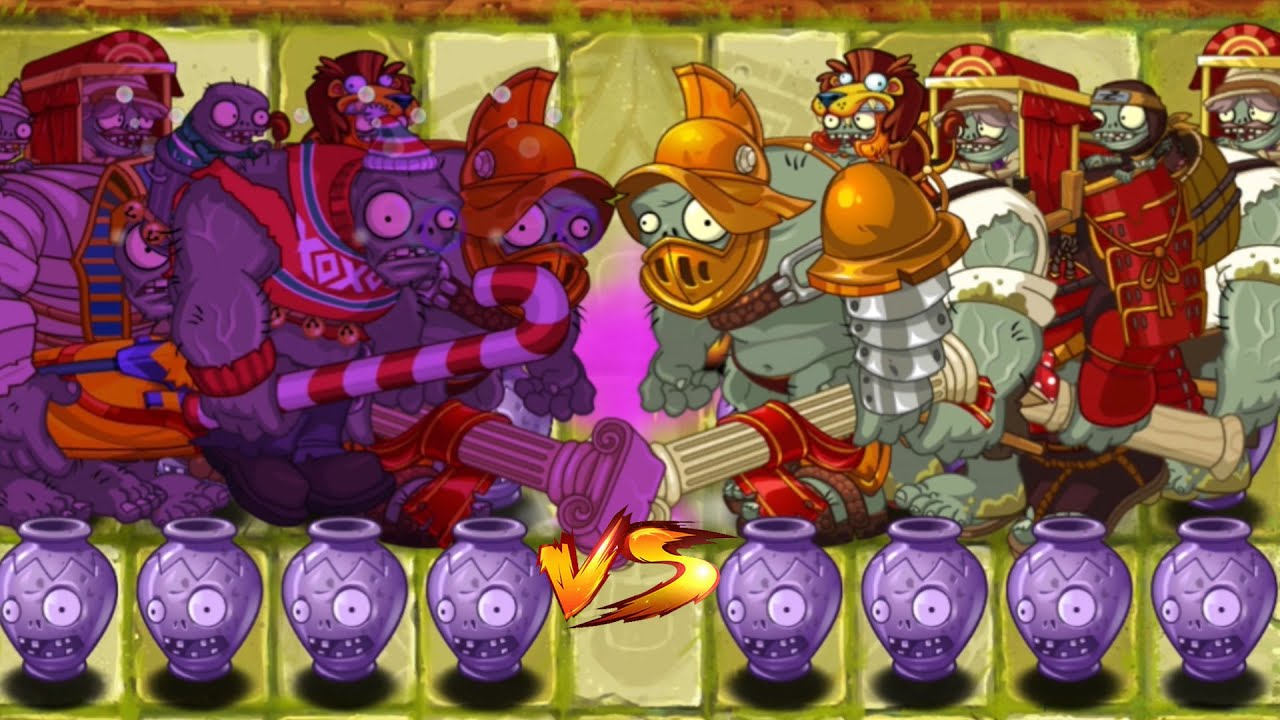 Plants Vs Zombies 2 - PvZ 2 VASE BREAKER Battle - Random Gargantuar Vs Gargantuar #132