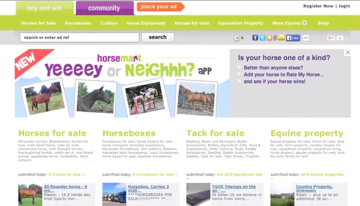 Horse for Sale? Place Your Horse Ad on Horsemart