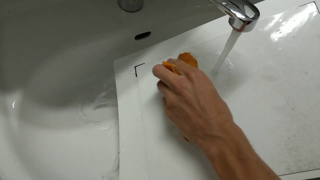 C5H82 How to clean sticky mat sample holder of Barbieri Spectro LFP qb