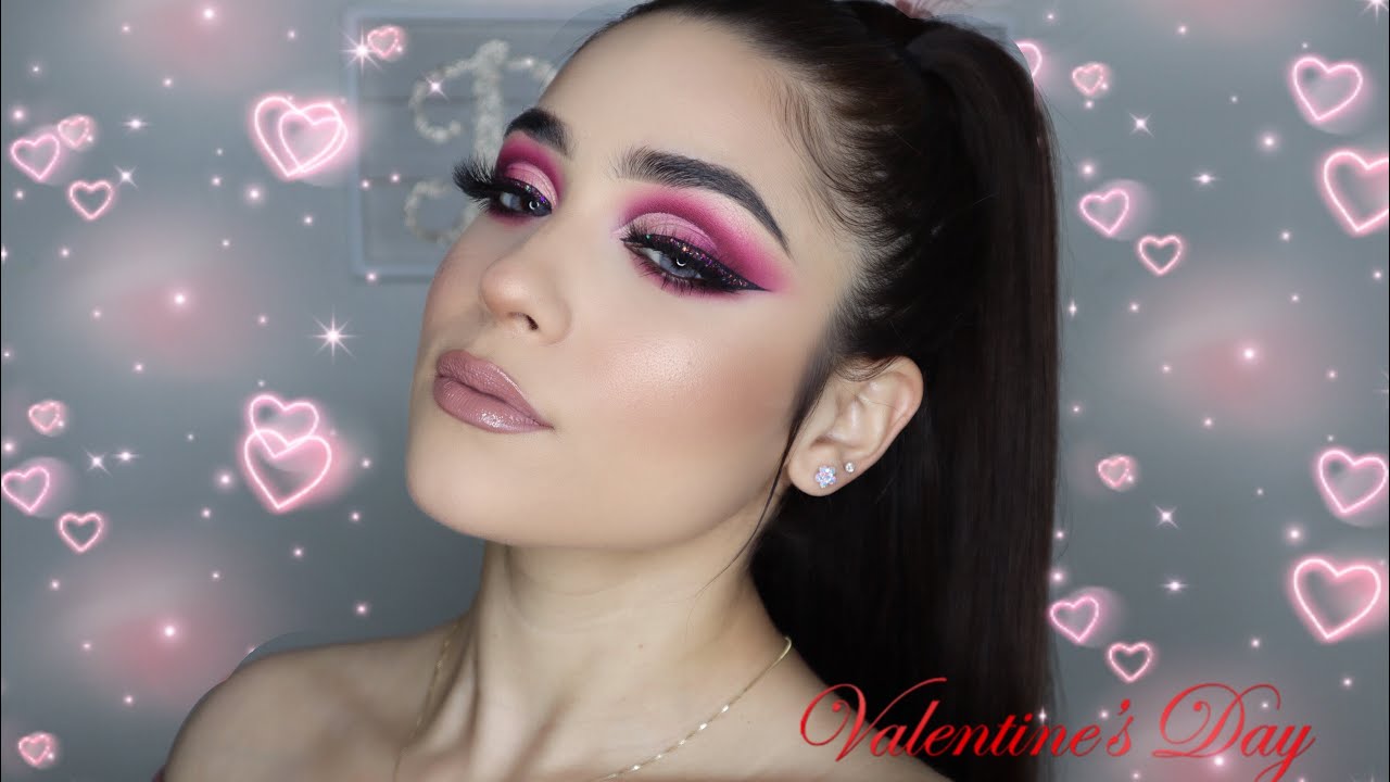 Valentine's day makeup💖| MAQUILLAJE PARA SAN VALENTIN💋.