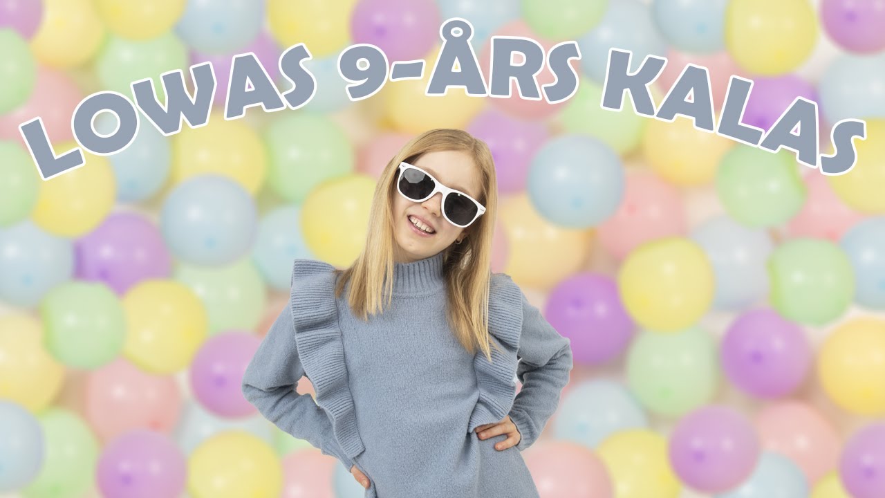 Lowas 9-&aring;rs kalas p&aring; Kl&auml;ttercenter i Malm&ouml;