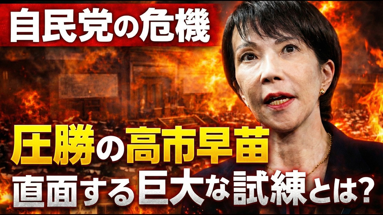 高市早苗が直面する巨大な試練とは？安冨歩東京大学名誉教授。一月万冊清水
