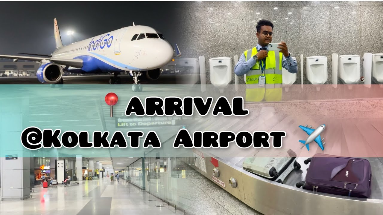 KOLKATA INTERNATIONAL AIRPORT: ARRIVAL AREA OVERVIEW || From where to collect BAGGAGE ?? ||