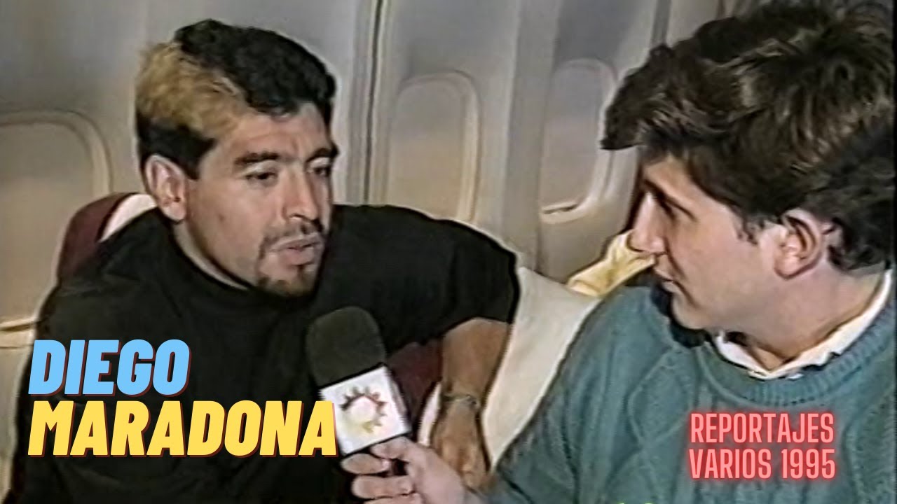 #OFF TOPIC 1995 Diego Maradona Reportajes Varios