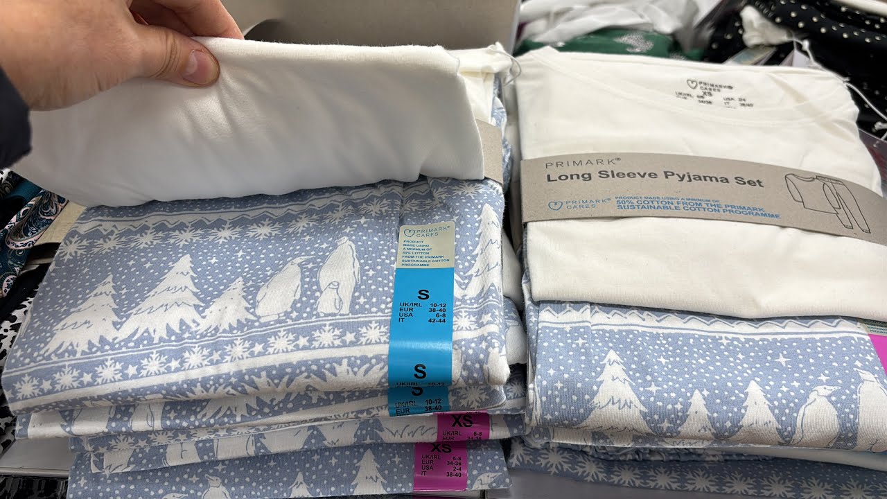PRIMARK PYJAMA & PJ SET NEW COLLECTION - October - 2024