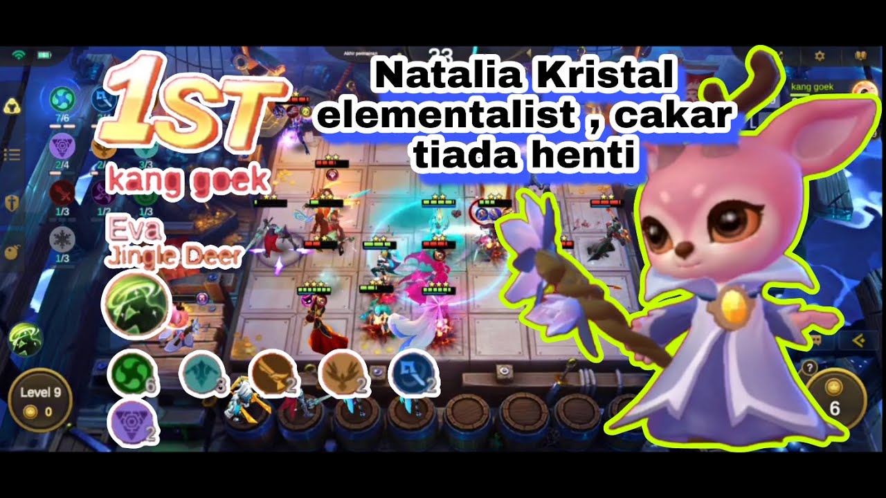 Eva Skills 1 Elementalist | Magicchess Mobile Legends