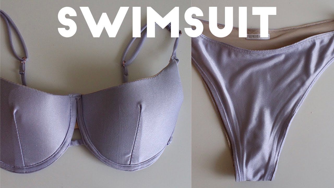 SWIMSUIT // SEWING TUTORIAL