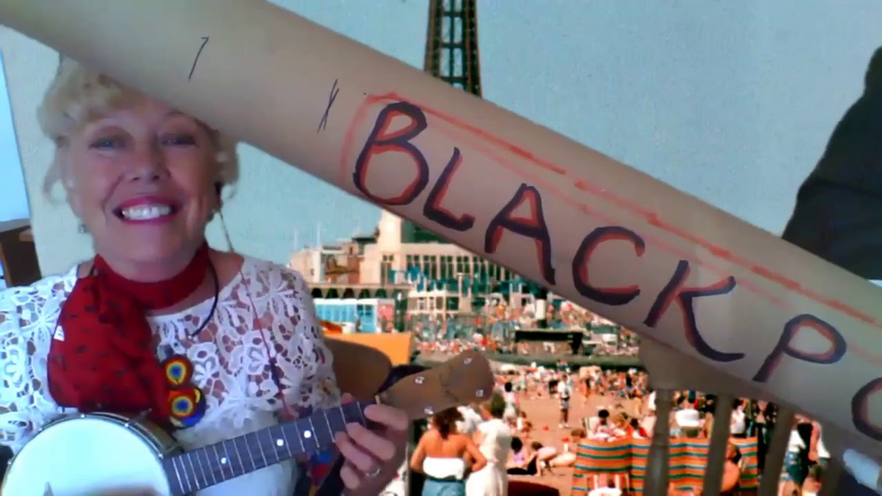 George Formby Virtual Thrash perform 'With My Little Stick Of Blackpool Rock' - Lockdown performance