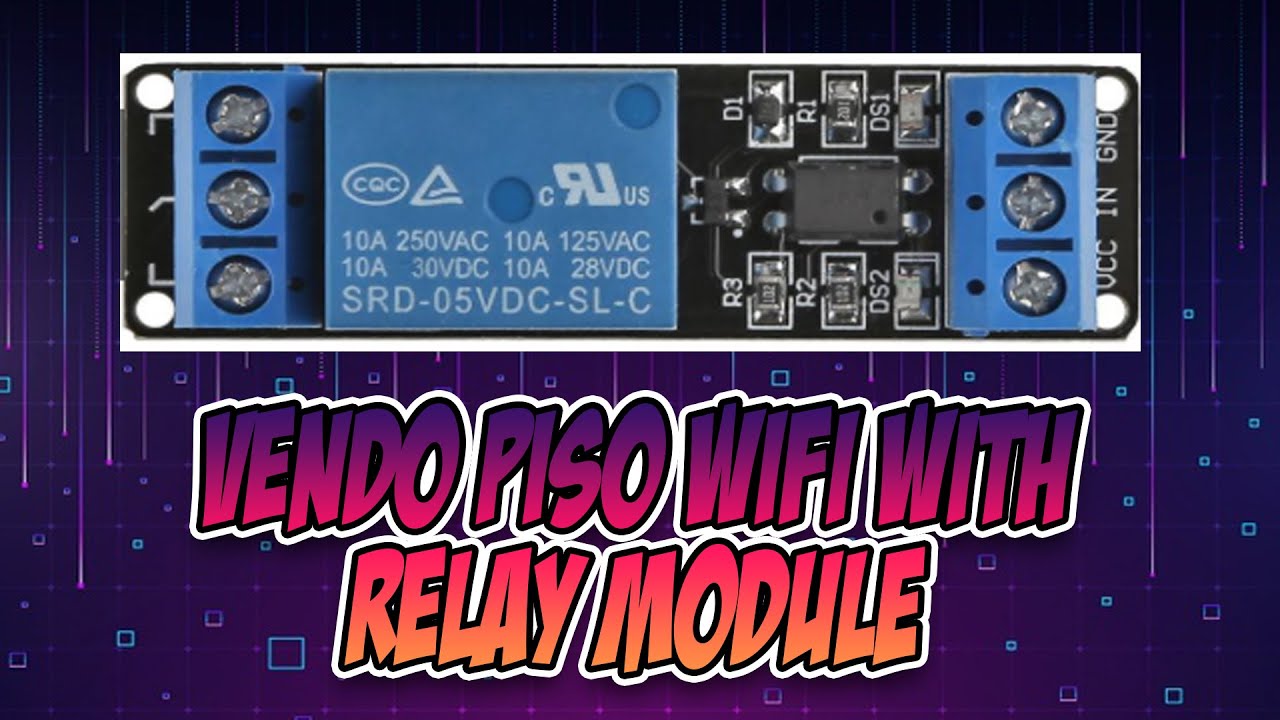 DIY PisoWifi Vendo with Relay Module