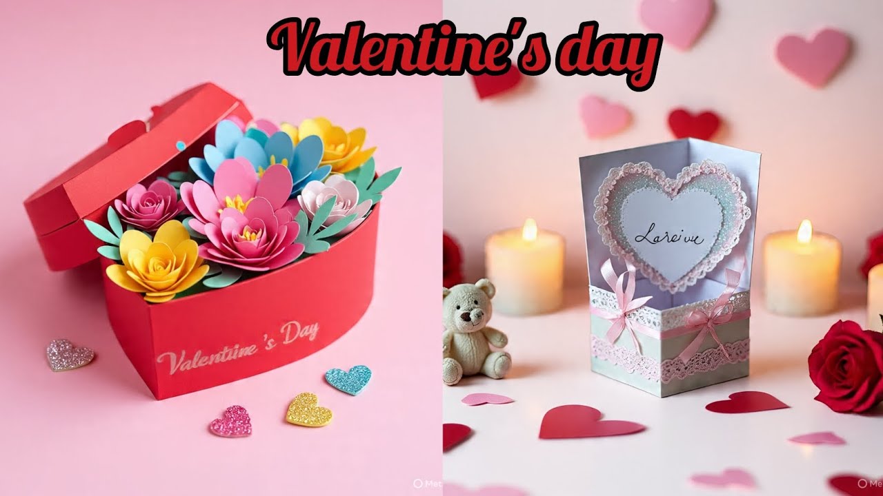 ❤️🎁2 MAGICAL VALENTINE'S DAY CRAFT |HOW TO MAKE VALENTINE'S DAY CRAFTS ♥️🎁