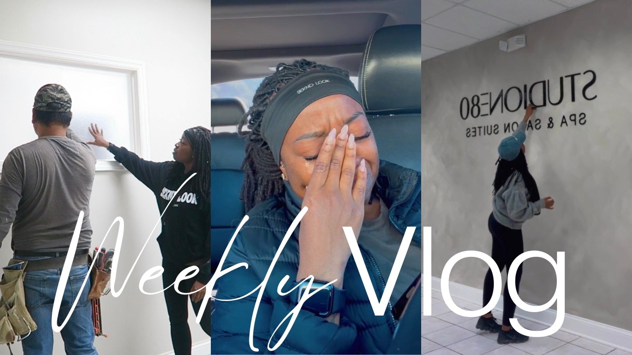 Weekly Vlog | This almost broke me. Final Salon Suites Episode. Raw & Real.