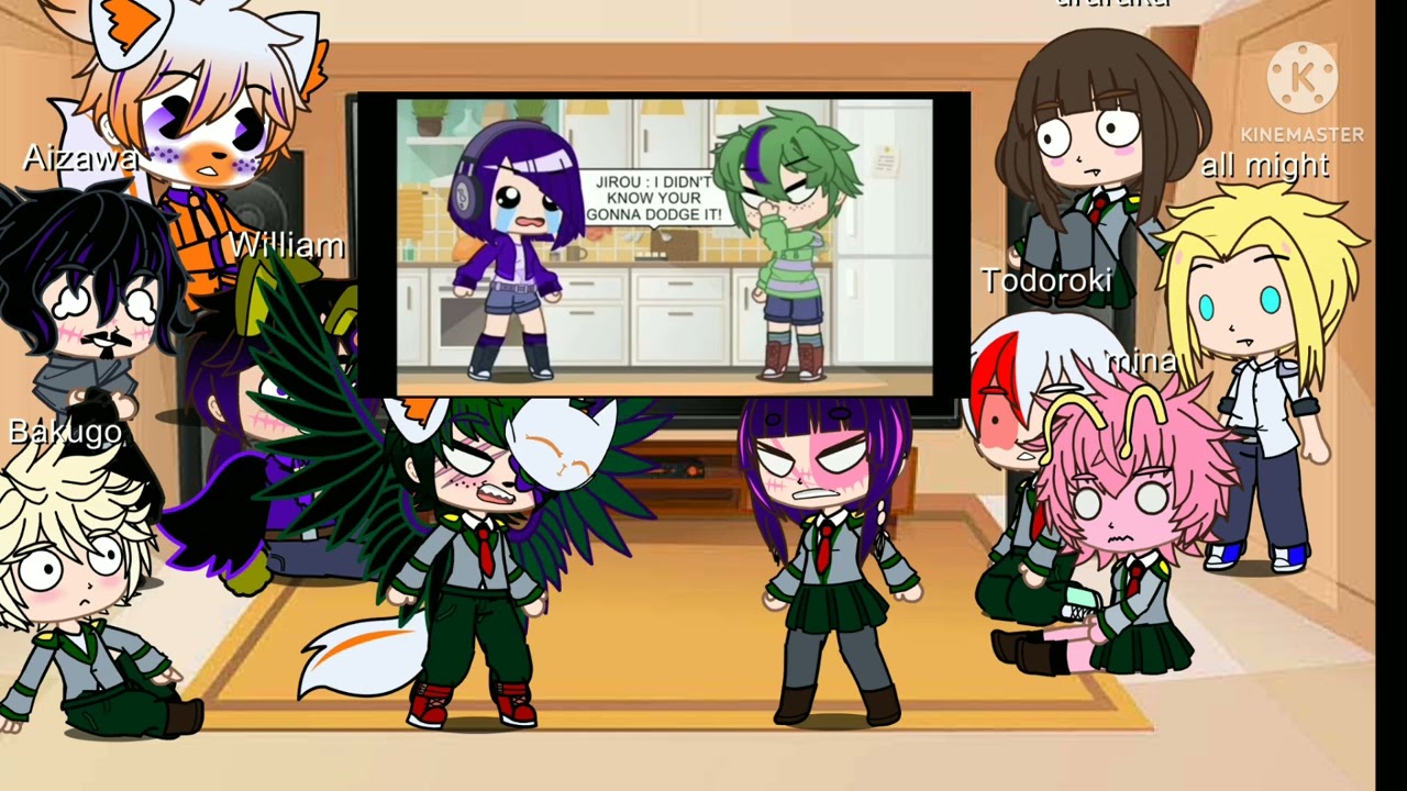 MHA react to the Afton family part 3