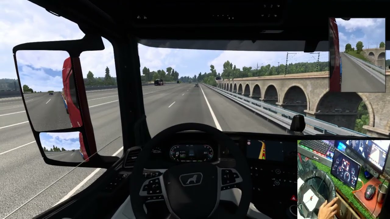 🚚🚚Euro Track Simulator 2 🚚🚚 Game play Gaming With Sandy