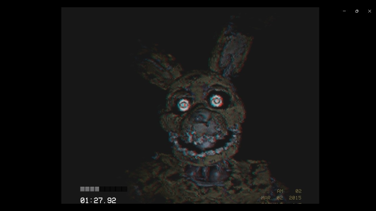 BUSCANDO ANOMALIAS EN FAZBEAR FRIGHT Sprigtrap puede escucharme