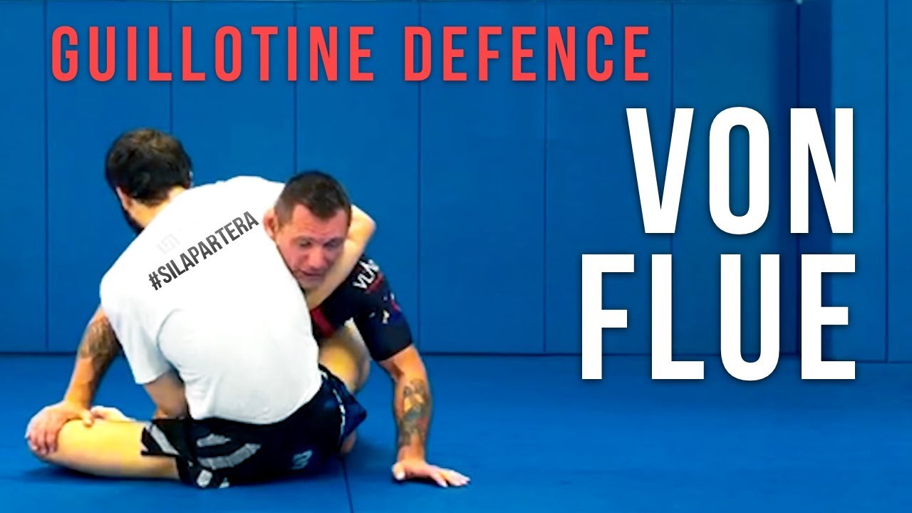 What do you do if someone grabbed your neck for a guillotine choke? Choke Von Flue.