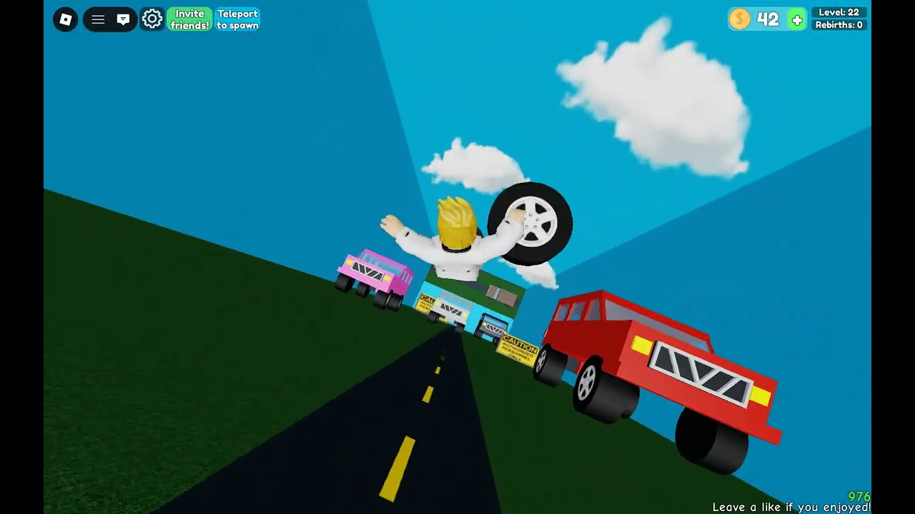 i play 100 level dropper in roblox