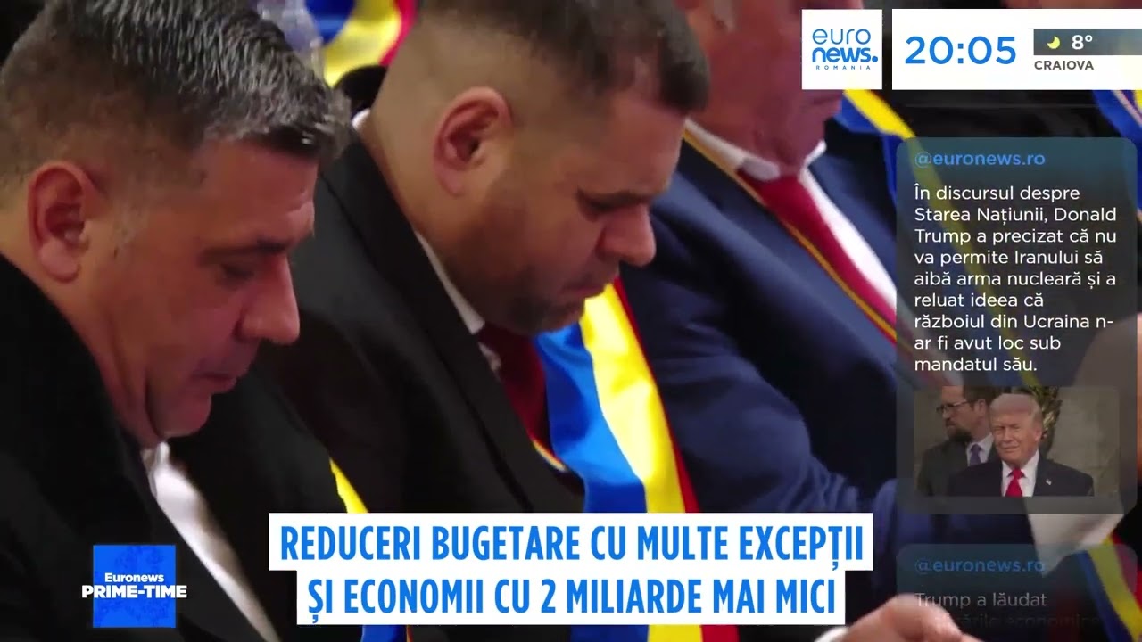 Reduceri bugetare cu multe excepții și economii cu 2 miliarde mai mici