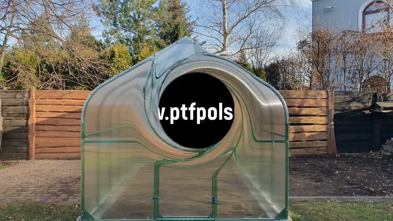 Montaż szklarni PTF Polska model 2,5x4m