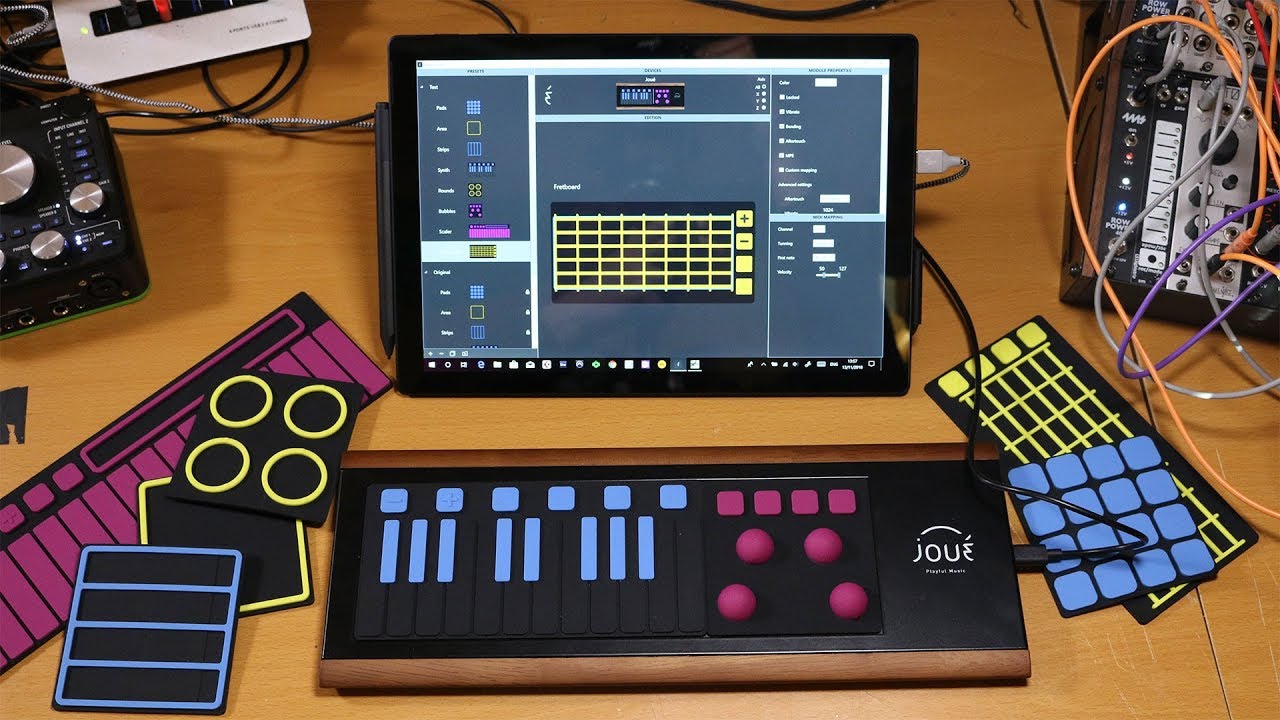 Выразительный и модульный MIDI-контроллер Joué — полный обзор